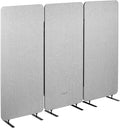 VIVO Freestanding 72 x 56 inch Privacy Panel, Cubicle Divider, Acoustic Wall by VIVO