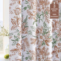 H.VERSAILTEX 100% Blackout Curtains 96 inch Length 2 Panels Set Vintage Floral by HVERSAILTEX