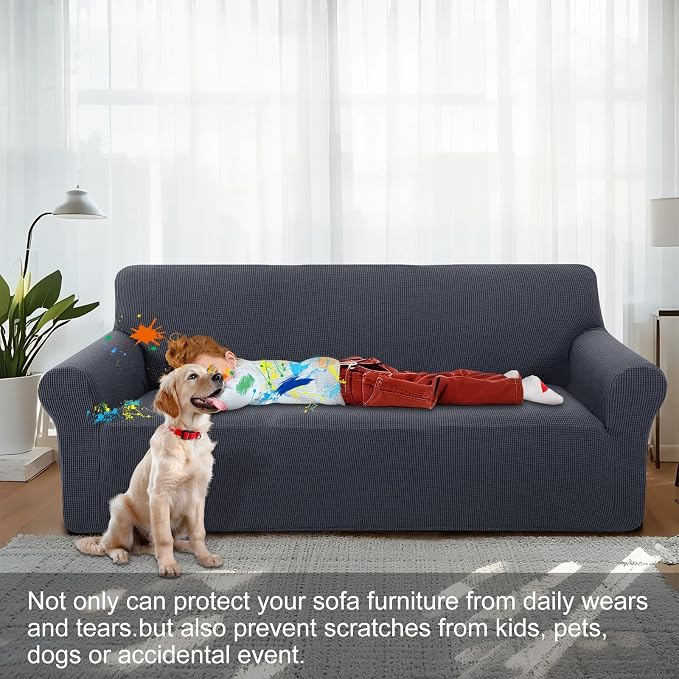 Stretch Couch Cover Washable Sofa Slipcover Furniture Protector - Image 2