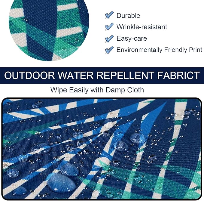 NettyPro Patio Bench/Swing Cushion Cover 45 x 18 x 3 Inch, Water Resistant UV - Image 2
