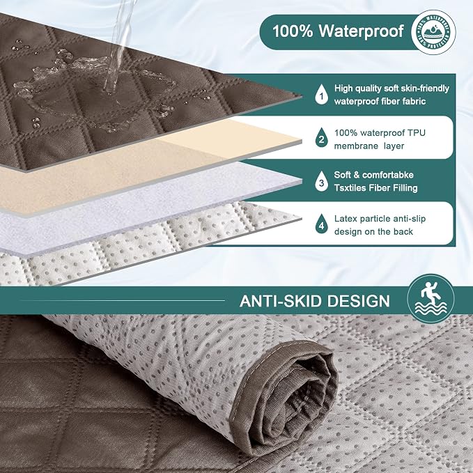 Ruaozz Waterproof Recliner Sofa Cover - Image 4