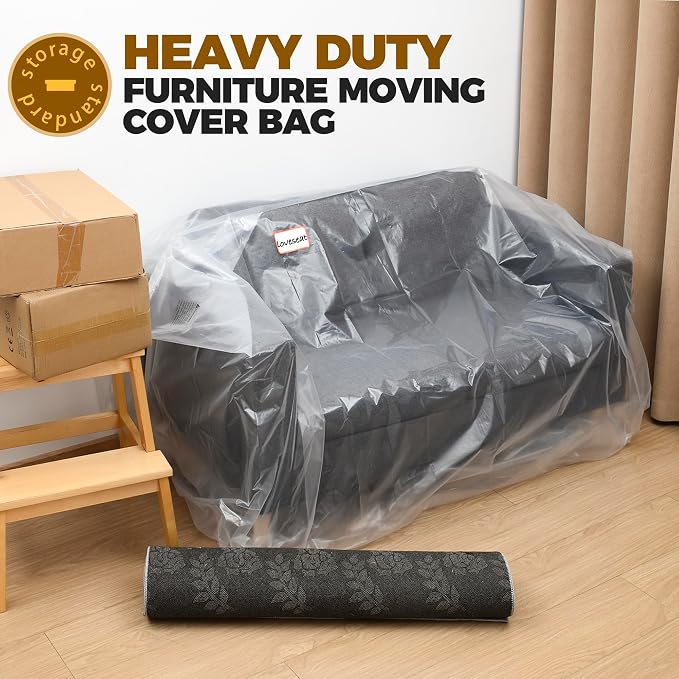 Plastic Furniture Covers for Moving - Image 8