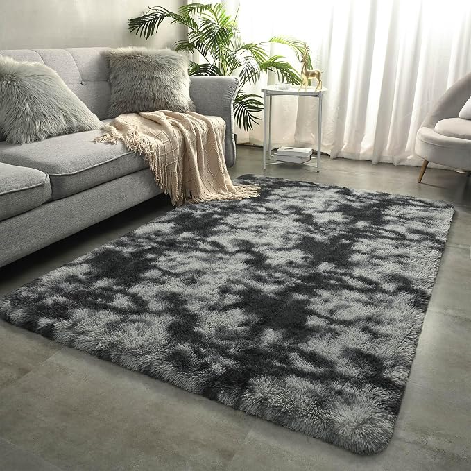 Merelax Soft Area Rugs for Livingroom Bedroom, Shaggy Plush Fuzzy Fluffy Carpet by Merelax