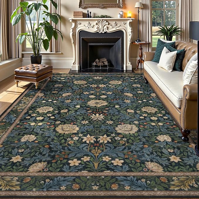 LIVEBOX Washable Rugs, 9x12 Area Rug - Image 2