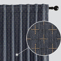 MIULEE Decorative Back Tab Linen Curtains by MIULEE