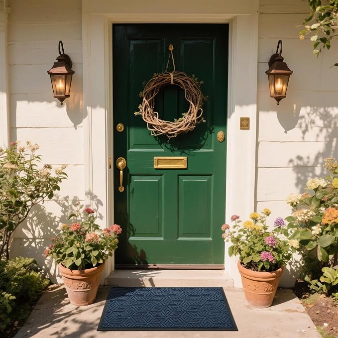 Yimobra Doormat Outdoor Entrance 29.5x17, All-Weather Waterproof Outdoor Mats - Image 3