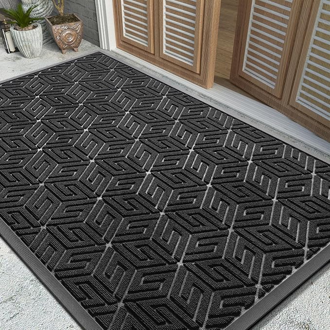 Yimobra Large Door Mat 47x32, All-Weather Waterproof Outdoor Mats by Yimobra