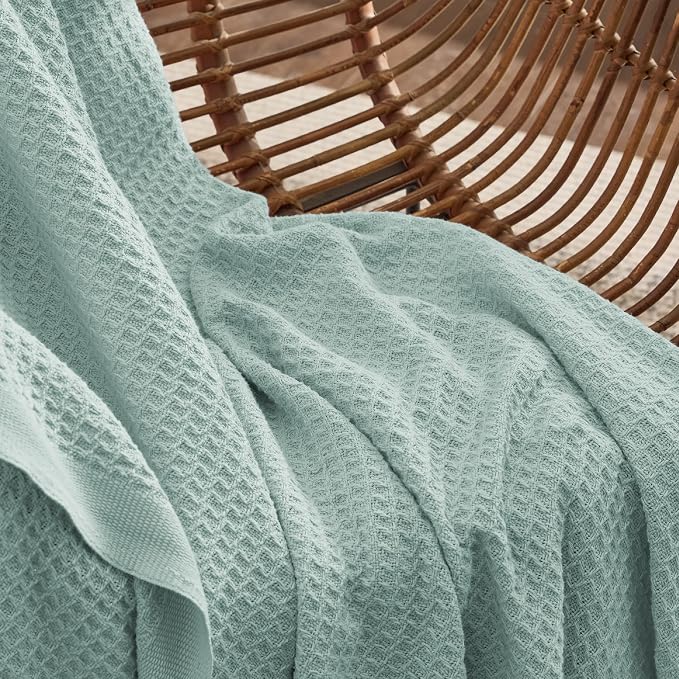 Bedsure Gentlesoft 100% Cotton Blanket King Size - Image 4