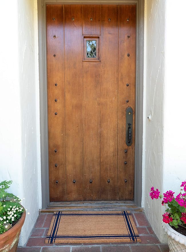 KAF Home New Coir Doormat, Heavy-Duty, Weather Resistant, Non-Slip PVC Backing - Image 2