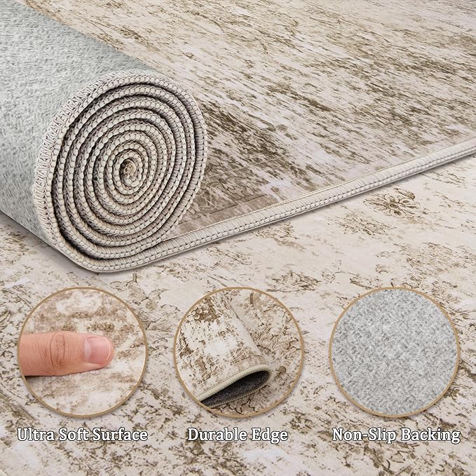 5x7 Area Rug Living Room Rugs - Image 7