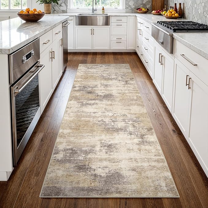 3x8 Kitchen Washable Runner Rug by EISUROM