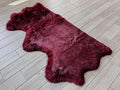 Free Shape Luxury Soft Fluffy Shag Area Rug Triple Side by Side 3'x6', 90x180cm by LAMBZYRUGS