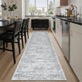 Runner Rug 2'x8' Washable Non-Slip Runner Rugs by Soalmost