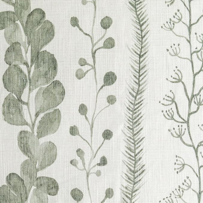 MEETSKY Sage Green Curtains 84 Inches Long 2 Panels Boho Curtains - Image 8