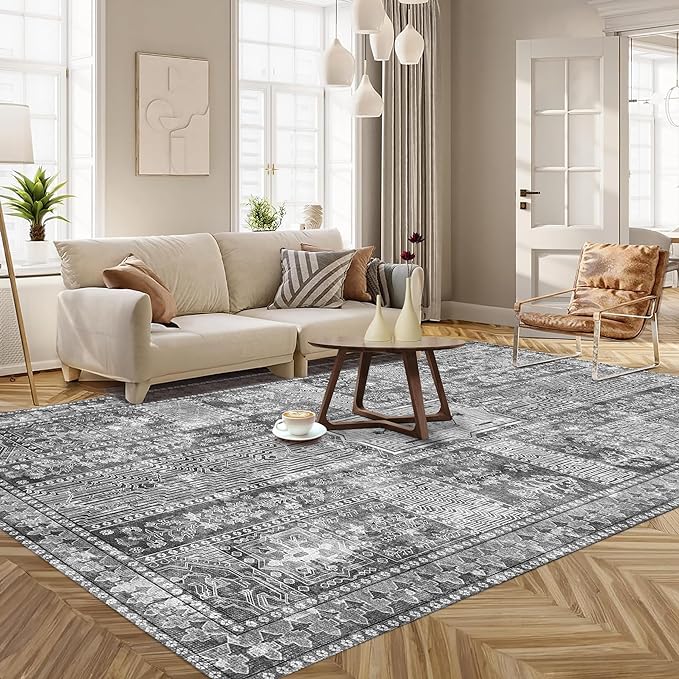 YARNSCAPE Vintage 3' x 5 ' Washable Area Rug - Image 2