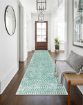 Wonnitar Moroccan Kitchen Runner Rug Washable Non-Slip, Boho Long Runner Rug by Wonnitar