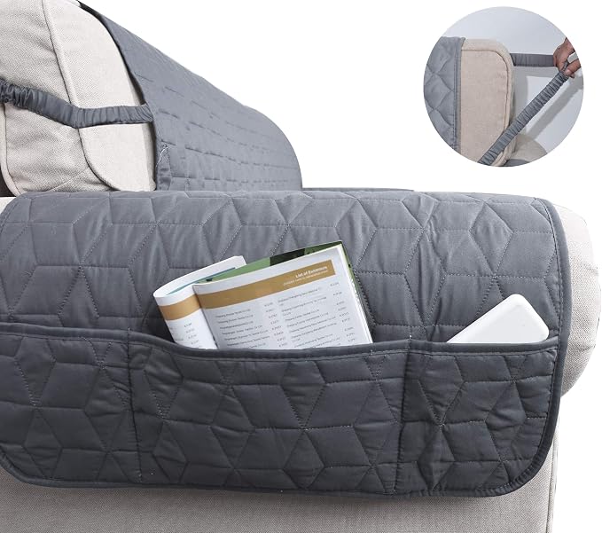 Ameritex Couch Sofa Slipcover 100% Waterproof Nonslip Quilted Furniture - Image 4