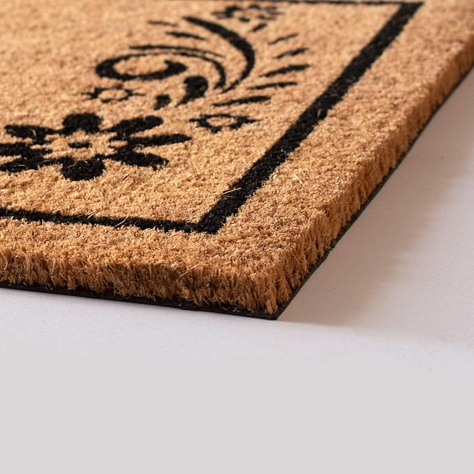 LuxUrux Welcome Mats Outdoor Coco Coir Doormat, - Image 9