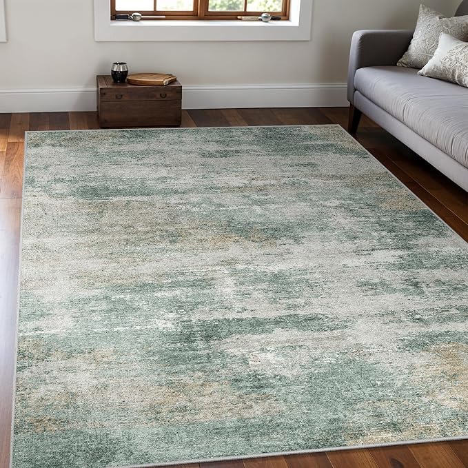 Washable Non-Slip 5x7 Area Rug - Image 6