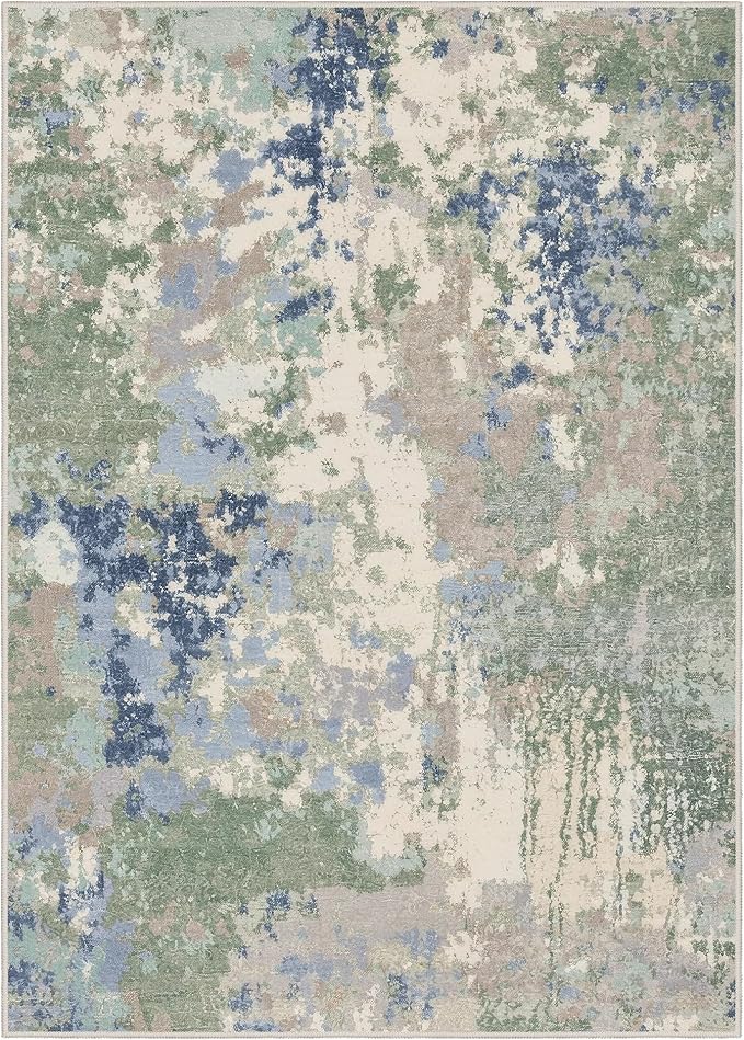 GENIMO 5X7 Washable Modern Area Rugs - Image 9