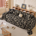 ROOMLIFE Black Sofa Cover, Vintage Boho Couch Cover by ROOMLIFE