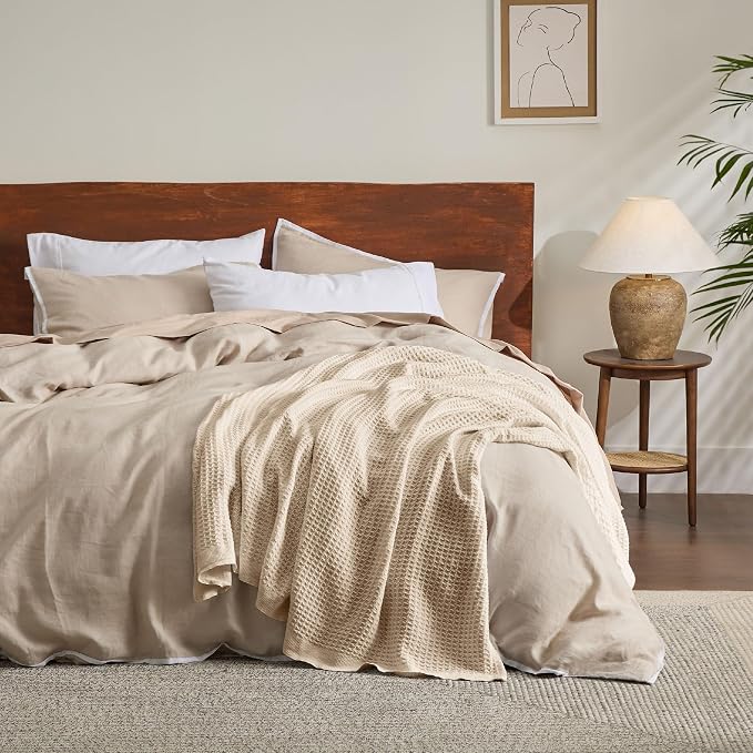 Bedsure Gentlesoft 100% Cotton Blanket King Size - Image 7