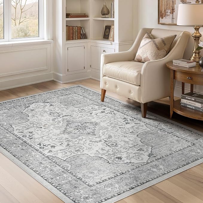 cotiled 4x6 Area Rugs Large Washable Rugs by COTILED