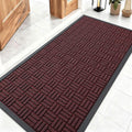 OLANLY Front Door Mat Outside Entrance 47x23, Heavy Duty Sturdy Natural Rubber by OLANLY