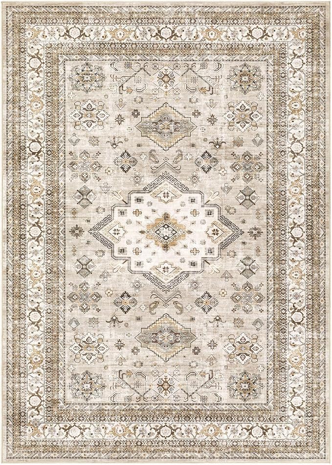 Vintage Living Room Area Rug 10x14 - Image 9