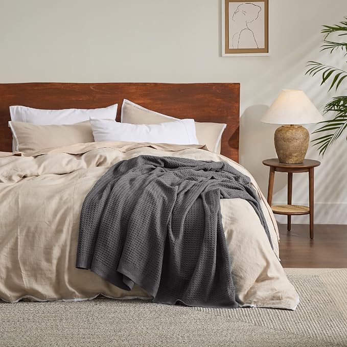 Bedsure Gentlesoft 100% Cotton Throw Blanket - Image 7