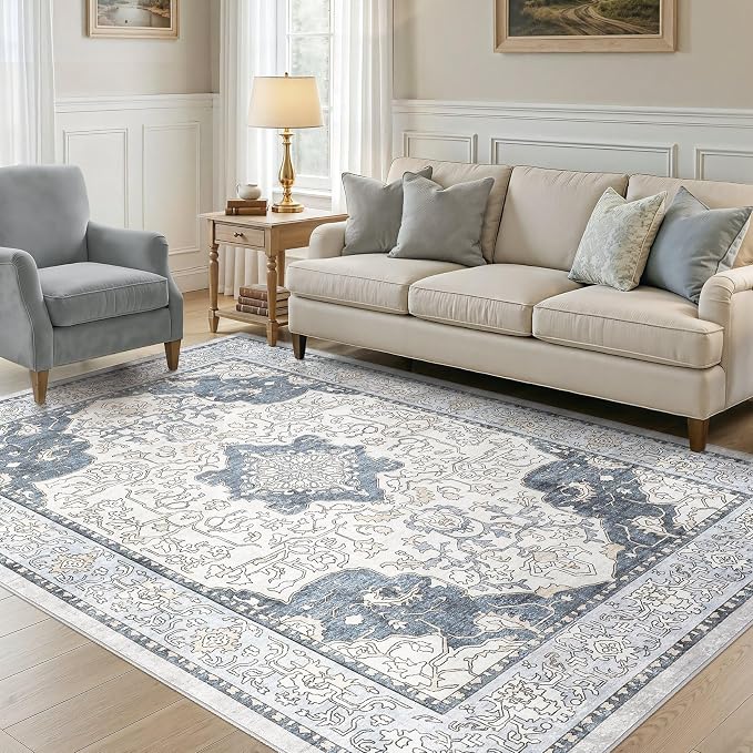 cotiled 9x12 Area Rugs Large Washable Rugs - Image 5