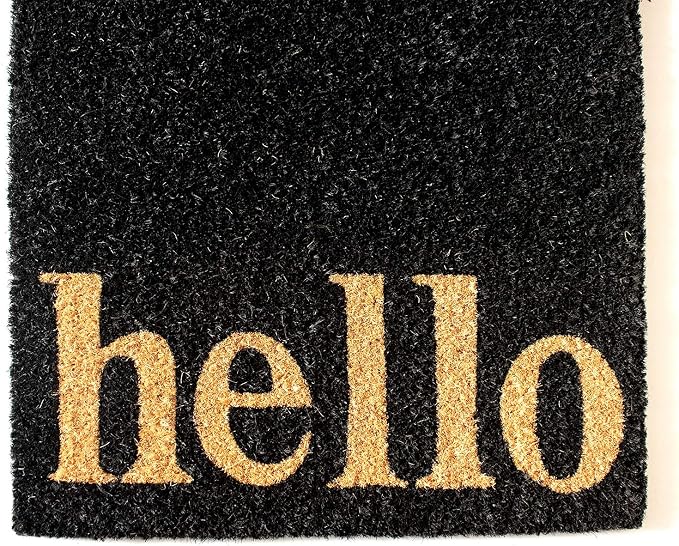 LuxUrux Welcome Mats Outdoor Coco Coir Doormat, - Image 9