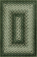 Maples Rugs Marion Bohemian Braided-Style Print Area Rug – Made in USA – by MaplesRugs