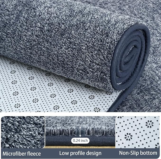 AROGAN Washable 7×10 Living Room Rug, Modern Area Rugs - Image 3