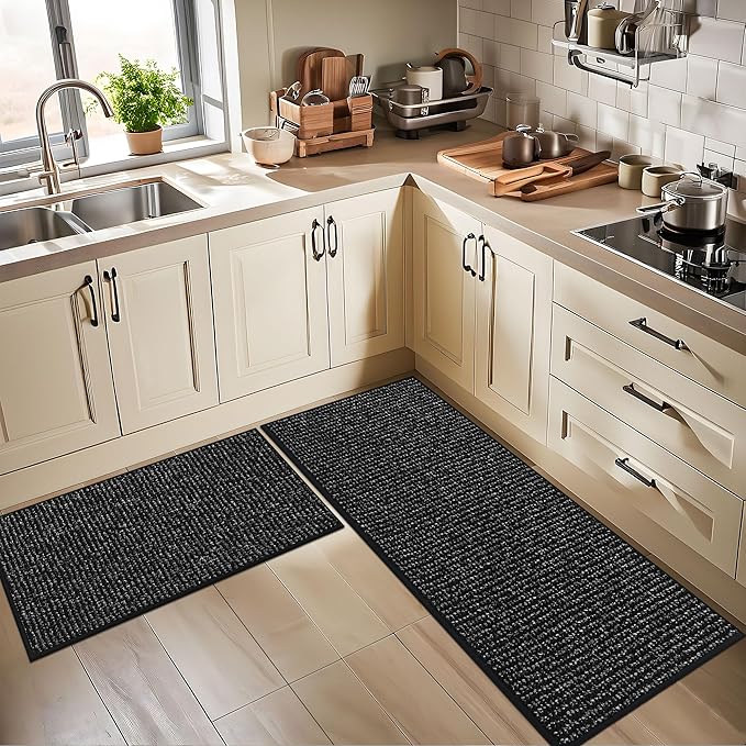 BEQHAUSE Kitchen Rugs 32"x48", Non-Slip Kitchen Mats - Image 8
