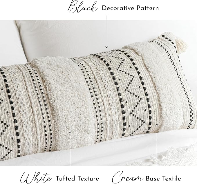 BlissBlush 14x36 Lumbar Pillow Cover - Image 5