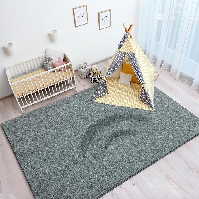 Keeko 5x8 Area Rugs for Living Room, Soft Modern Memory Foam Bedroom Rug - Image 5