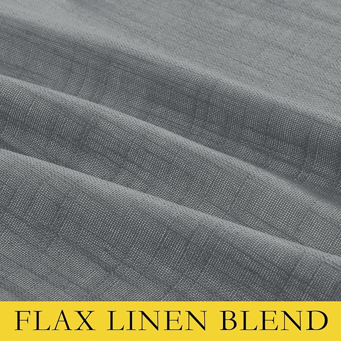 NICETOWN Linen Blackout Curtains - Image 7