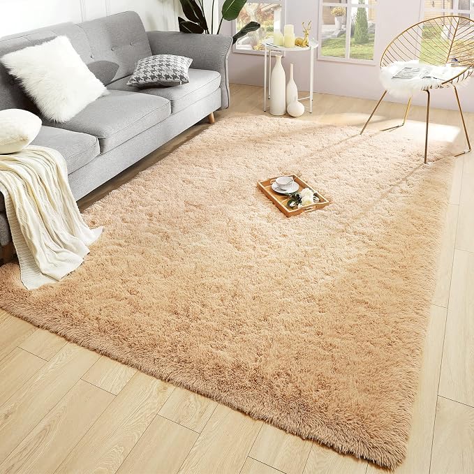 Merelax Soft Modern Indoor Large Shaggy Rug by Merelax