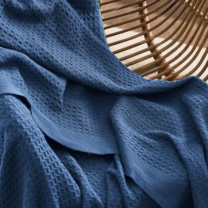 Bedsure Gentlesoft 100% Cotton Big Blanket Oversized King - Image 7