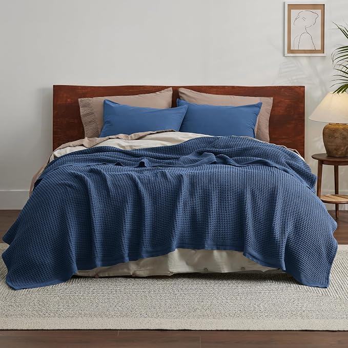 Bedsure Gentlesoft 100% Cotton Blanket King Size - Image 3