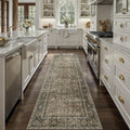 PureCozy Brown Runner Rug 3x8 Vintage Area Carpet Hallway Long Indoor Kitchen by PureCozy