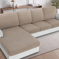 H.VERSAILTEX Sectional Couch Covers 8 Pieces Stretch Sofa Covers by HVERSAILTEX
