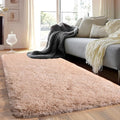 Runner Rugs for Bedroom 2x6 Rug Runners for Hallways Non Slip Soft Shag Bedside by Quntue