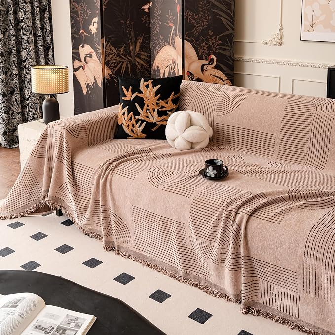 ROOMLIFE Couch Cover Boho Sofa Covers - Image 6