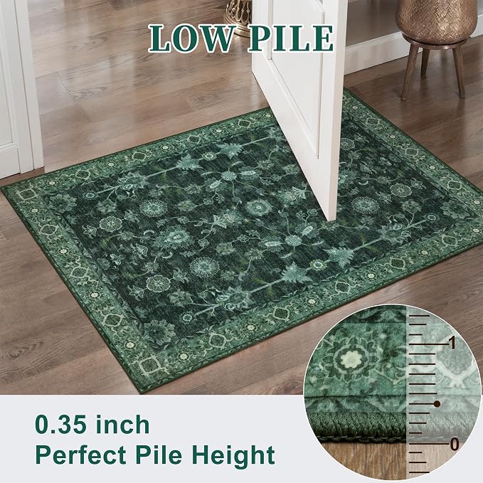 Tangsoo 8x10 Green Large Area Rug - Image 3
