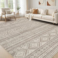 cotiled 12x15 Area Rug Living Room: Washable Boho Rugs by COTILED