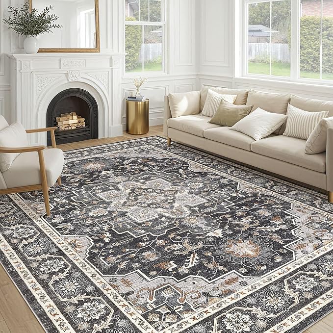 Vintage Living Room Area Rug 8x10 by COTILED
