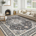 Vintage Living Room Area Rug 10x12 by COTILED