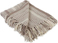 DII Braided Striped Decorative Throw Blanket by DII